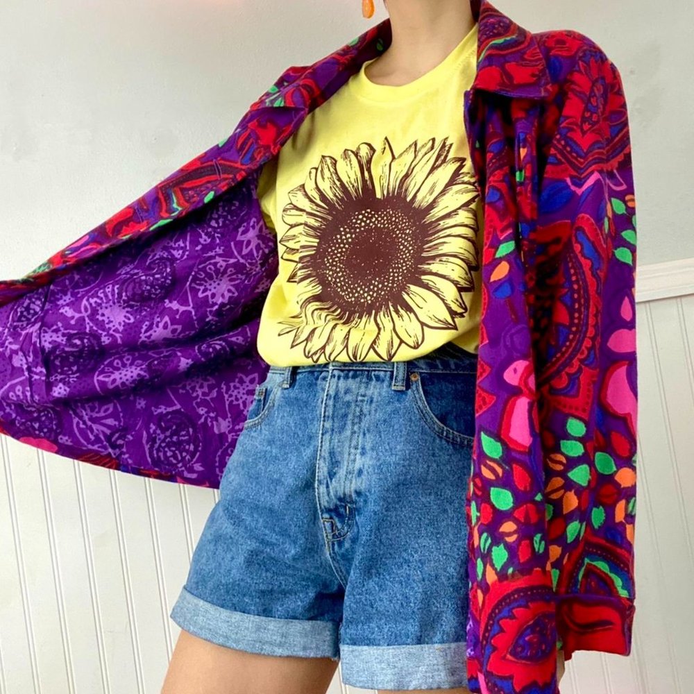 Colorful Statement Piece Jacket - image 2